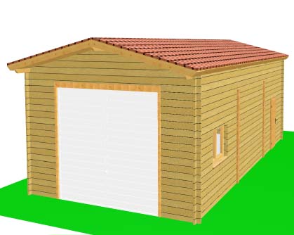 garage bois en kit