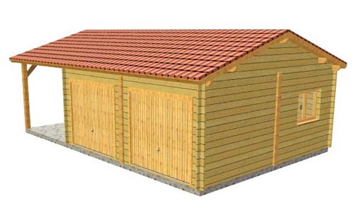 garage et carport bois