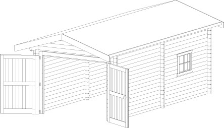 garage bois une place garage bois une place