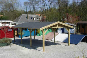 plan d'abris voiture type carport